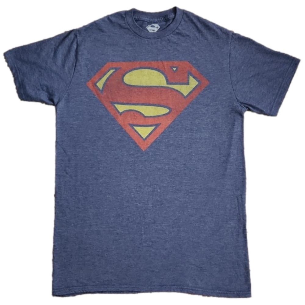 3/$20 Superman Blue With Chest Logo T-Shirt